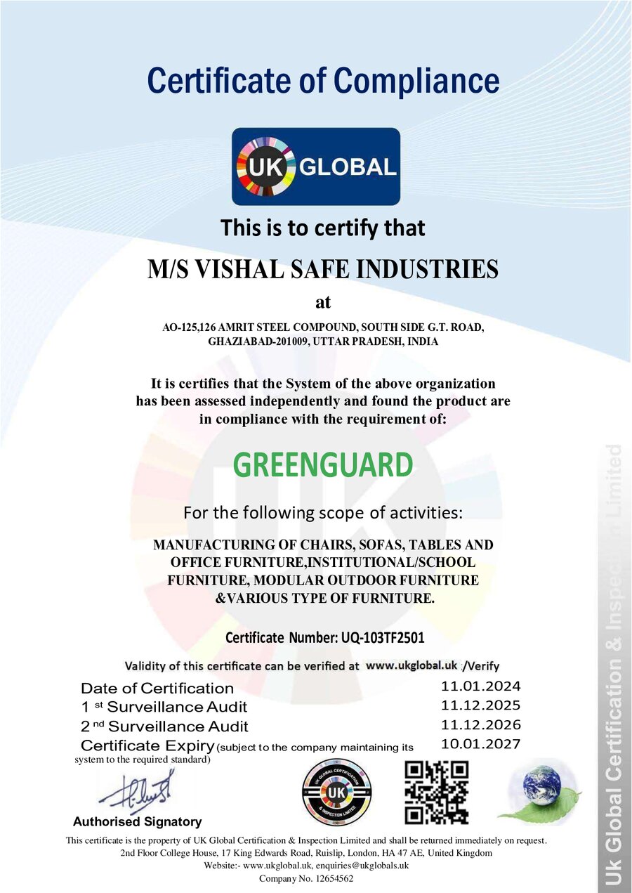 GREENGUARD CERTIFICATE