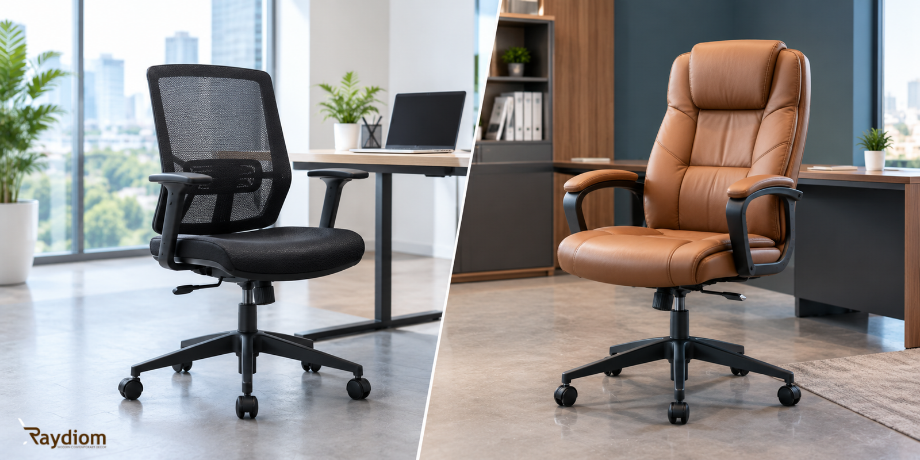Mesh vs Cushioned Office Chairs: Key Differences